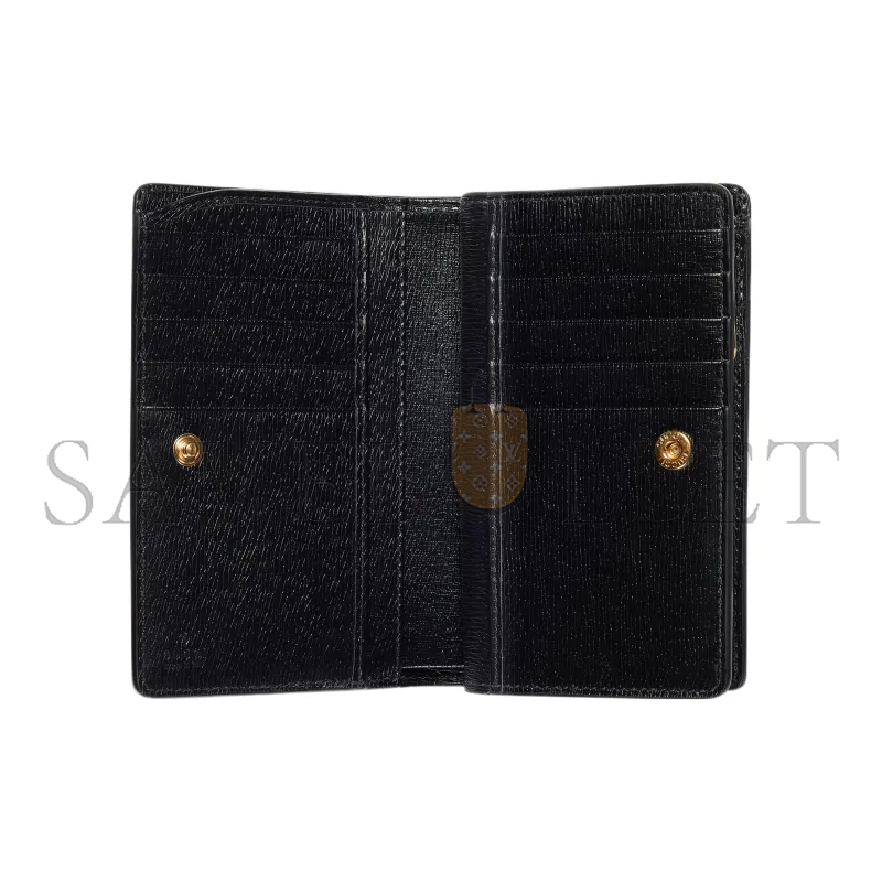 GUCCI CARD CASE WALLET WITH GUCCI SCRIPT 772640 (18.5*14*3cm)